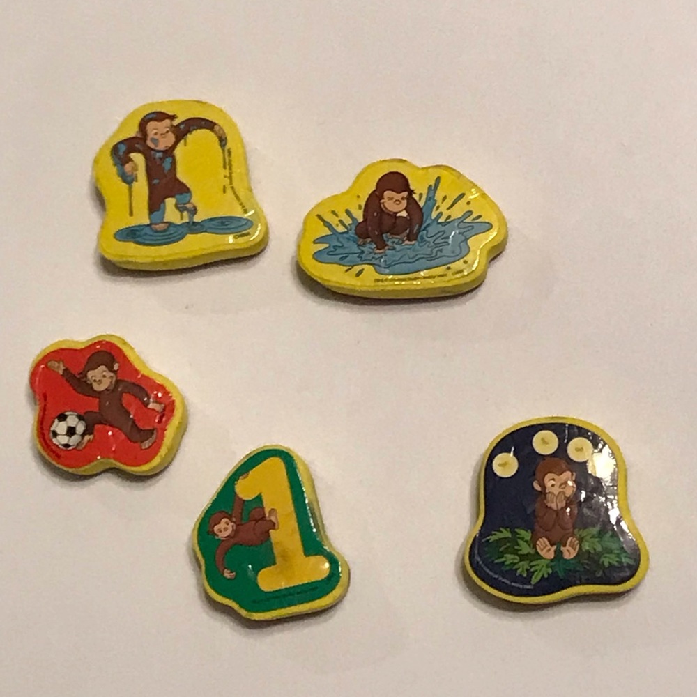 Vintage Curious George Stamps